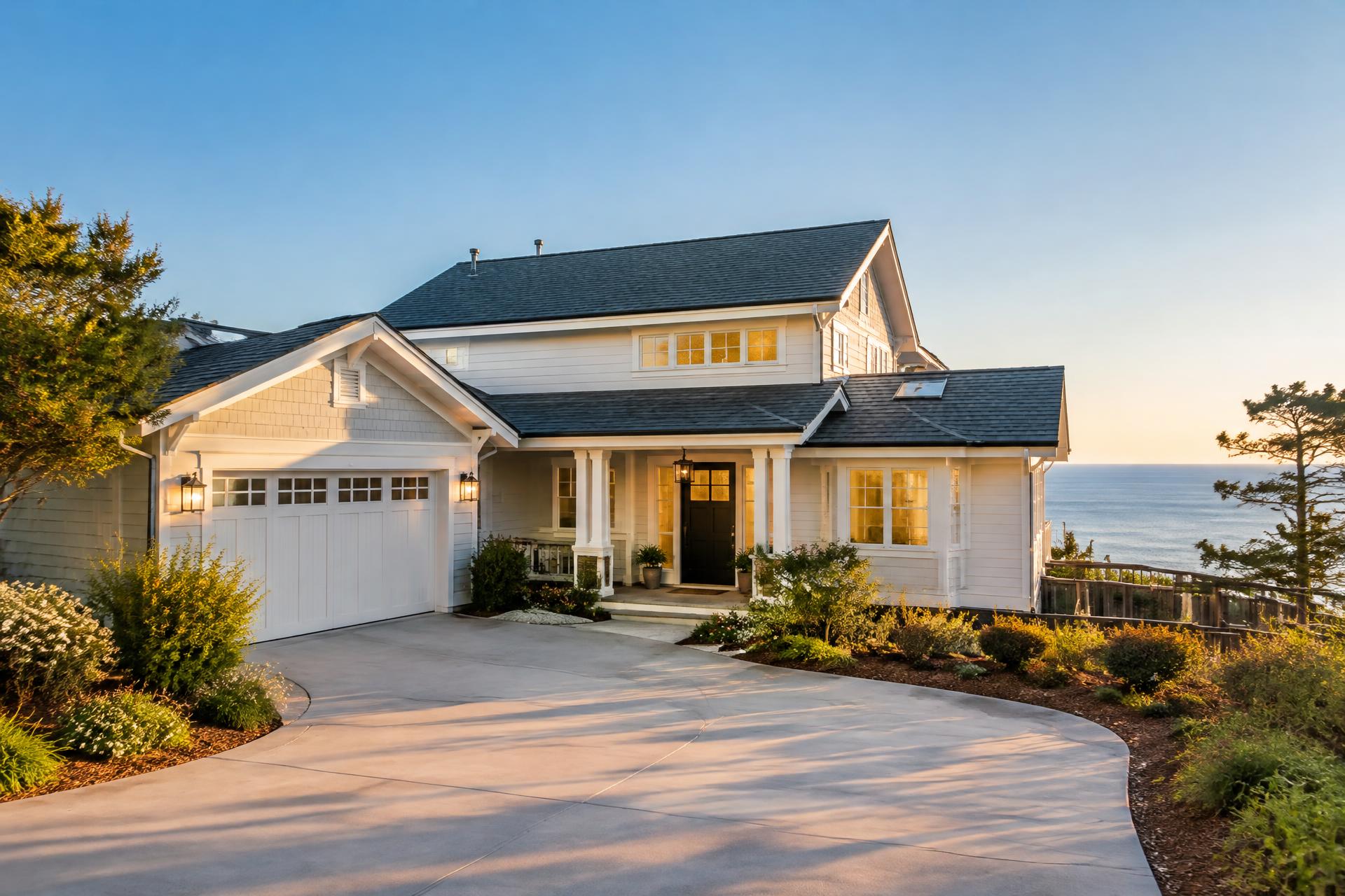 A clean coastal California home